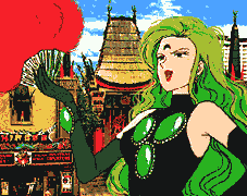 [Green haired Hollywood Vamp]